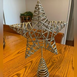 Gold Star Tree Topper